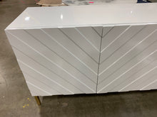 Load image into Gallery viewer, White Malcom Buffet Table 64”
