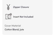 Load image into Gallery viewer, Shayna Square Pillow Cover 22”  set of 5 142 DC
