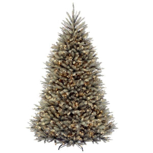 7.5 ft. Dunhill Blue Fir Artificial Christmas Tree with Clear Lights (SB1594)