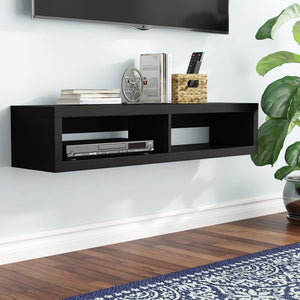 Modica Floating TV Stand For TVs Up To 60” Color Black #47HW