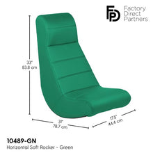 Load image into Gallery viewer, Horizontal Soft Video Rocker Game Chair Red(2071RR)

