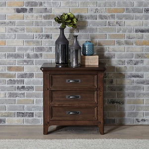 Earby 3 Drawer Nightstand
