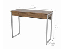 Load image into Gallery viewer, Chang Writing Desk- White High Gloss #3537rr
