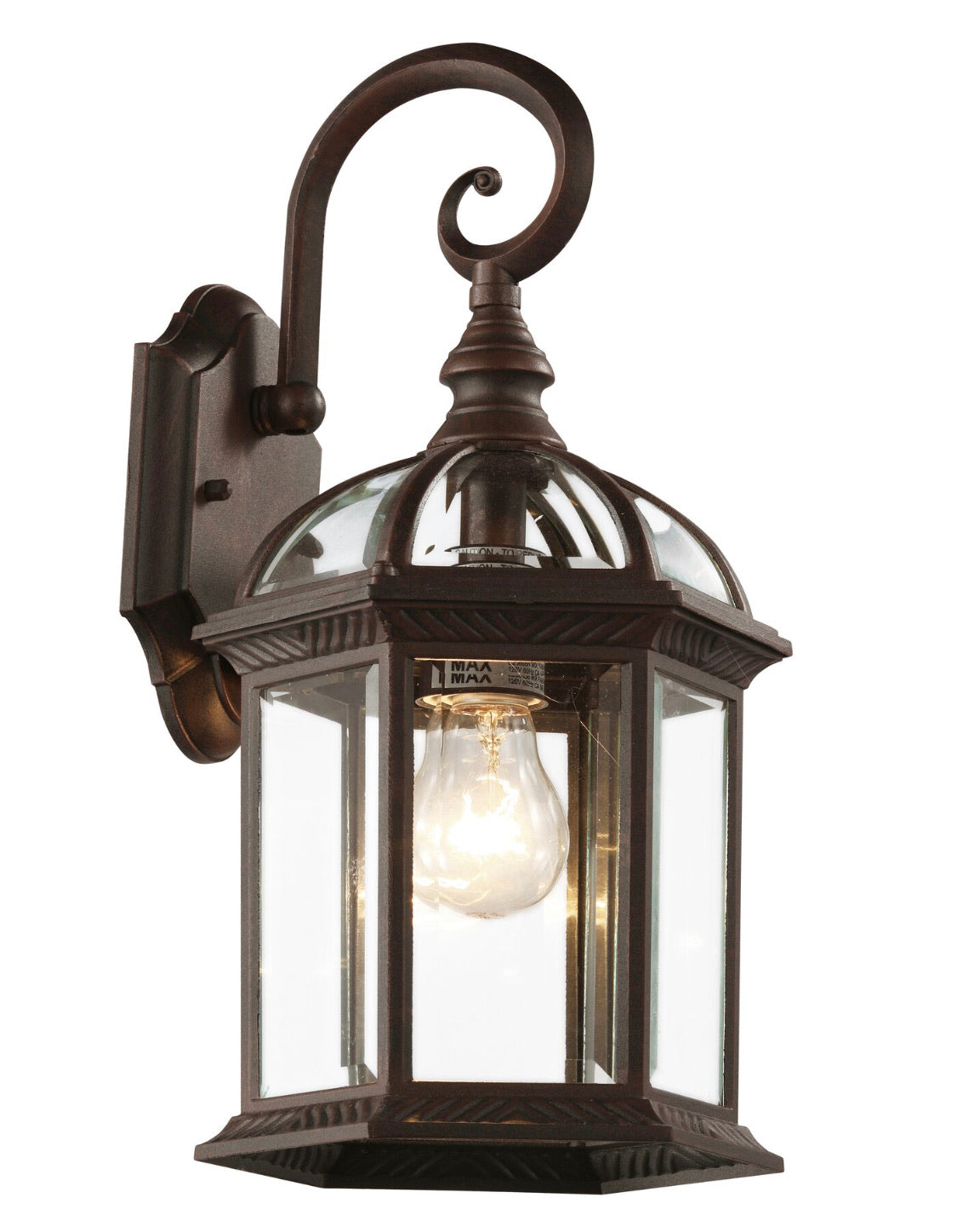 Powell Outdoor Wall Lantern Fixture Set of 2 #313-NT (2 boxes)