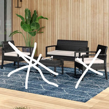 Load image into Gallery viewer, Luken Wicker/Rattan Bench Only
