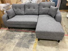 Load image into Gallery viewer, Flenderson 88&quot; Wide Flared Arm Sleeper Sofa Bed Gray
