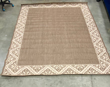Load image into Gallery viewer, Lachapelle Ikat Flatweave Espresso Indoor/Outdoor Area Rug 7’10” x 10’(2119RR)
