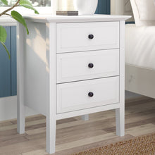 Load image into Gallery viewer, Carpen 3 - Drawer Solid Wood Nightstand
