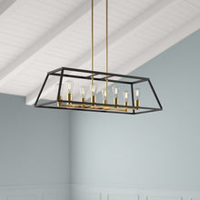 Load image into Gallery viewer, Stockton 8 - Light Kitchen Island Linear Pendant #336HW
