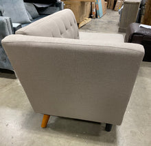 Load image into Gallery viewer, Mid Century Modern Chaise Sectional Piece Tan
