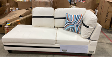 Load image into Gallery viewer, Lifestyle Furniture, Faux Leather, White CHAISE ONLY
