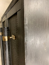 Load image into Gallery viewer, Sophia 2 - Drawer Solid Wood Nightstand Antique Black/Gold  590CDR
