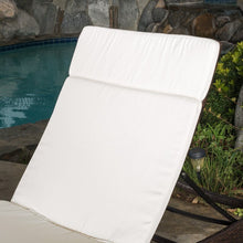 Load image into Gallery viewer, Indoor/Outdoor Chaise Lounge Cushion Beige Set of 2(1906RR)
