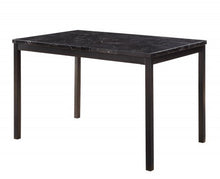 Load image into Gallery viewer, Tempe Dining Table Black Faux Marble Top(834)
