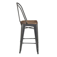 Load image into Gallery viewer, Logan Gray/Brown  Bar Stool (Set of 2) 1785CDR
