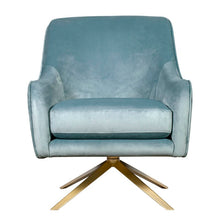 Load image into Gallery viewer, Jolie Swivel Armchair French Seaglass 206CDR
