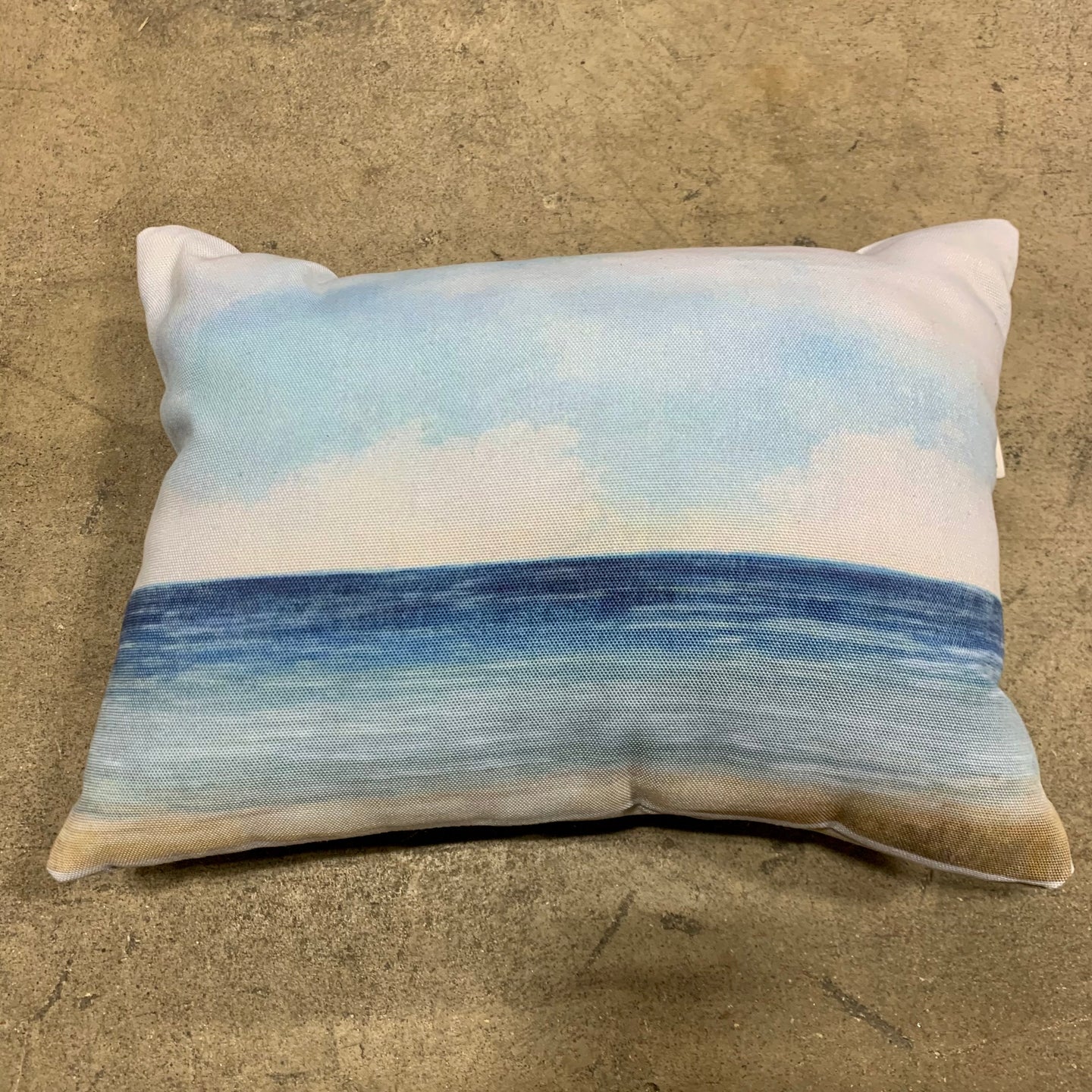 Summer by the Water Lumbar Pillow Size: 10