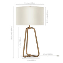 Load image into Gallery viewer, Eric 26&quot; Table Lamp Brass(1574)
