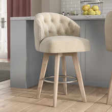 Load image into Gallery viewer, Wallick Counter Swivel Stool 7546
