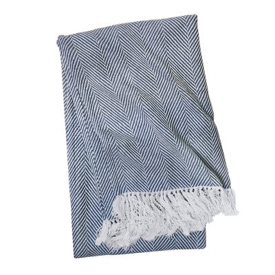 Clermont Cotton Throw: Ink #295ha