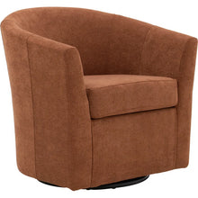 Load image into Gallery viewer, Hansell Upholstered Swivel Barrel Chair
