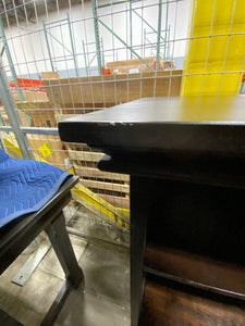 Wine/Bar Shelf Mahogany AS IS