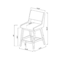 Load image into Gallery viewer, Holmdel 24” Counter Stool Dark Gray(1343)
