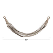 Load image into Gallery viewer, Bagley Cotton Classic Hammock #605HW
