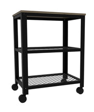 Load image into Gallery viewer, Nathalia Kitchen Cart with Manufactured Wood Top #6110
