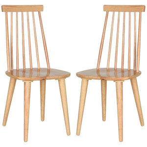 Britt Solid Wood Dining Chairs (2) Color Natural  #45HW
