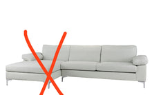 Load image into Gallery viewer, Modern Large Linen Fabric Sectional Sofa Couch (Beige)
