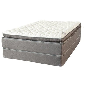 Full size spinal solution 13 firm pillow top mattress and box spring #507nt