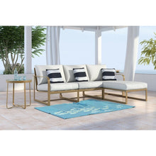 Load image into Gallery viewer, Mirabelle Patio Sectional with Cushions Gold(625)
