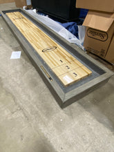 Load image into Gallery viewer, Midnight The Urban 12ft Shuffleboard Table Gray Wash “AS IS”(399)

