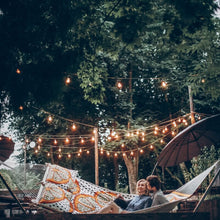 Load image into Gallery viewer, Alessia 14.5&#39; Outdoor LED Solar Powered 10 - Bulb Standard String Light 281DC

