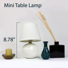 Load image into Gallery viewer, Mack &amp; Milo Mini Table Lamp Set Set of 2 Off White(1876RR)
