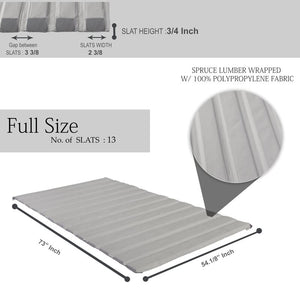 Audra Folding Wood Bunkie Board ONLY Full(1281)