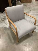 Load image into Gallery viewer, Esters Wood Arm Chair-Light Gray
