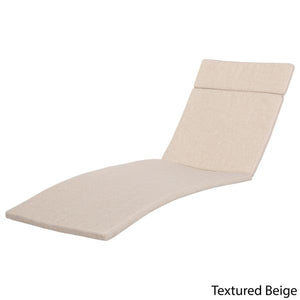 Salem Outdoor Chaise Lounge Cushion - Textured Beige #200HW