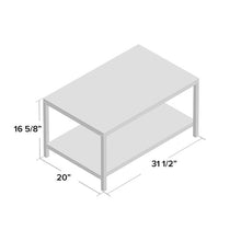 Load image into Gallery viewer, Bronson Coffee Table Charter Oak #443HW
