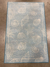 Load image into Gallery viewer, Howarth Seashell Beach Blue Area Rug 2&#39;6&quot; x 3&#39;10&quot;(1675RR)
