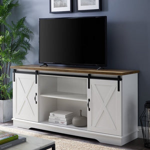 Kemble TV Stand for TVs up to 64” White(515)