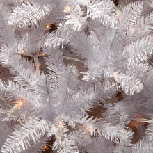 Load image into Gallery viewer, 4.5 ft. Kingswood White Fir Pencil Artificial Christmas Tree with Clear Lights (SB1620)
