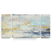 Load image into Gallery viewer, &#39;Surf and Sound I/II/III&#39; - 3 Piece Wrapped Canvas Painting Print Set #682HW
