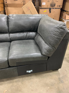 *AS IS ONLY 1 piece!* Baronets 120” Sectional