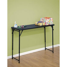 Load image into Gallery viewer, 20&quot; X 48&quot; Adjustable Height PVC Top Table Black(540)
