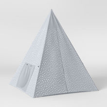 Load image into Gallery viewer, Pillowfort Kids Teepee Tent Gray Stars(695)
