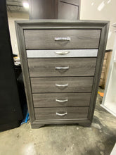 Load image into Gallery viewer, Olney 6 Drawer Chest Gray
