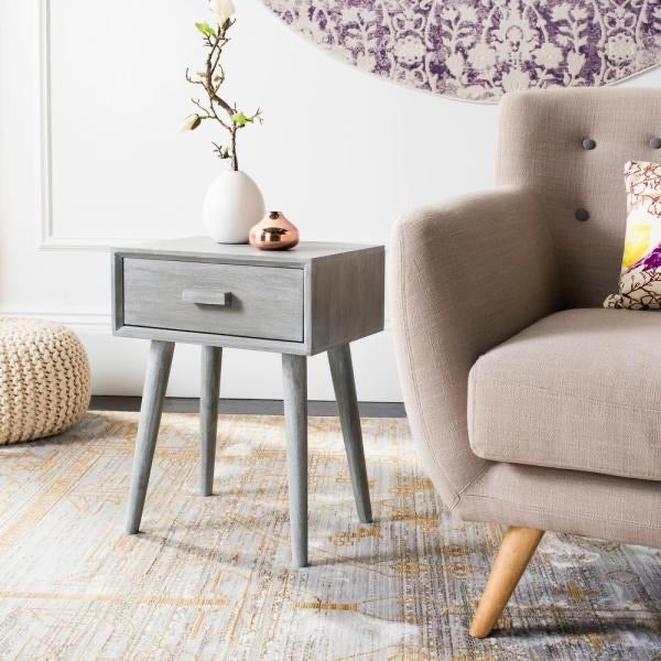 Lyle Slate Gray Storage Side Table(2334RR)