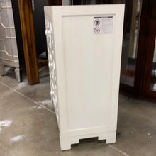 Load image into Gallery viewer, White Elkton 3 Drawer Mirrored Accent Chest
